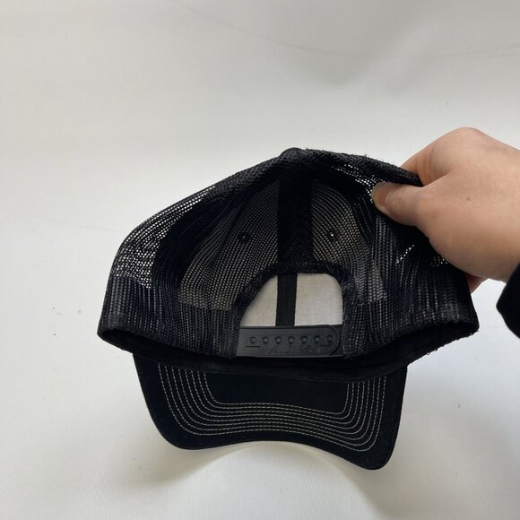 Cub Cadet Trucker Hat Mesh Back Snapback Adjustable Grey Black Workwear Cap - Picture 5 of 9